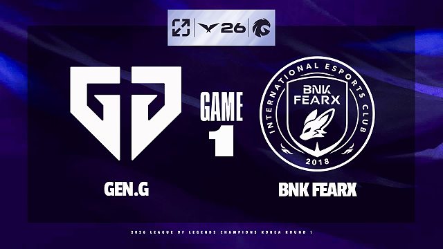 [LCK]【GEN vs BFX】第一局速看丨2026LCK第一轮丨20260405