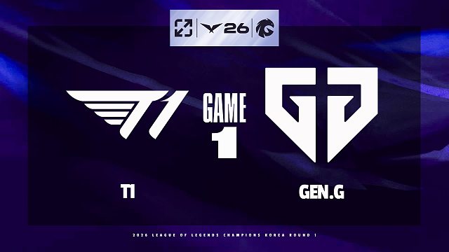 [LCK]【T1 vs GEN】第一局速看丨2026LCK第一轮丨20260408