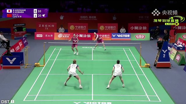 李怡婧/罗徐敏2:0晋级亚洲羽毛球锦标赛八强