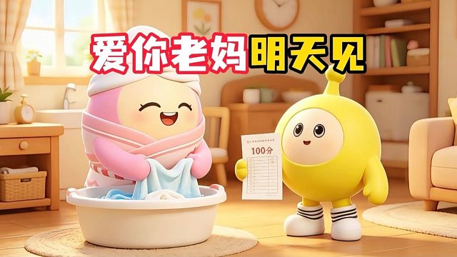 妈妈你为这个家付出的太多了以后就让我来照顾你吧(孝顺)
