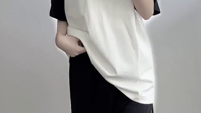 自信点 你穿麻袋都好看那些被t恤封印的身材 变装