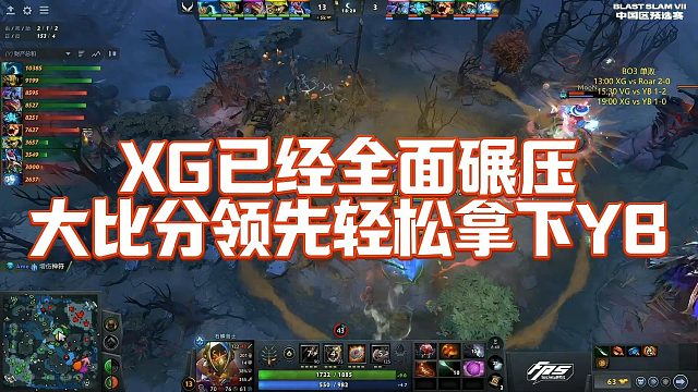 【Maybe】XG已经全面碾压，大比分领先轻松拿下YB