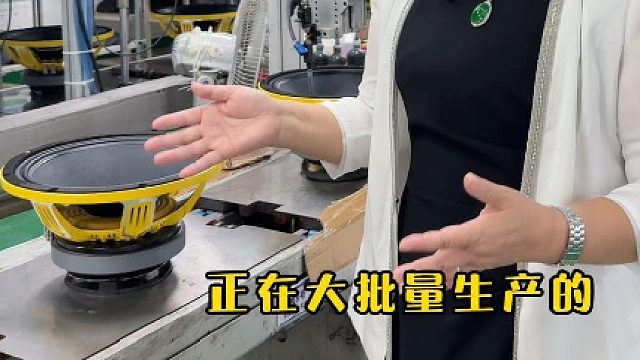 今天带你们参观红姐的喇叭生产车间！