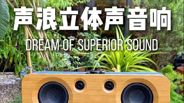 声浪原木音响这音质真的过分好听