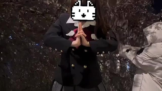 这个花雨还带真雨的抽象 JK 户外 jk妹是无敌的 随处可见的春