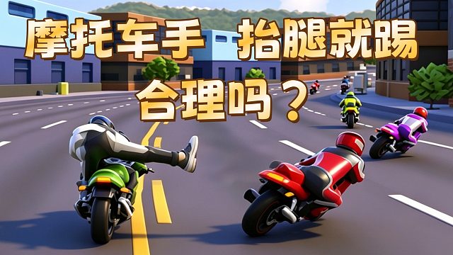 PS游戏《暴力摩托》，还原度很高啊