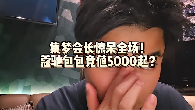集梦会长惊呆全场！蔻驰包包竟值5000起？