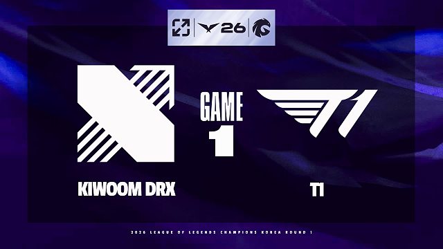 [LCK]【KRX vs T1】第一局速看丨2026LCK第一轮丨20260419