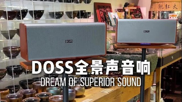 家里的高颜值DOSS全景声音响！