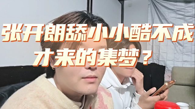 张开朗舔小小酷不成才来的集梦？