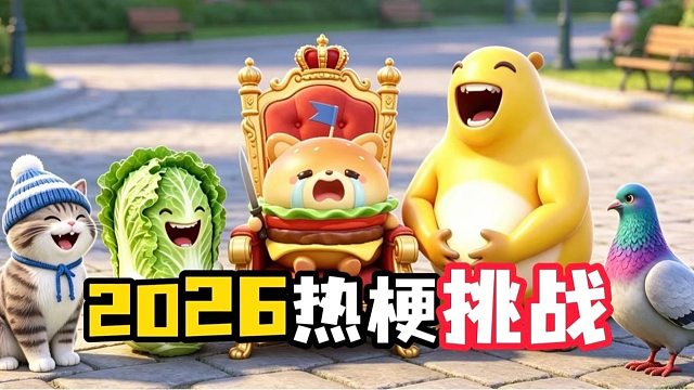 解锁 2026 年度热梗，挑战全网最懂梗选手