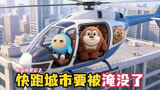 熊二减肥记之核废水要淹没城市了