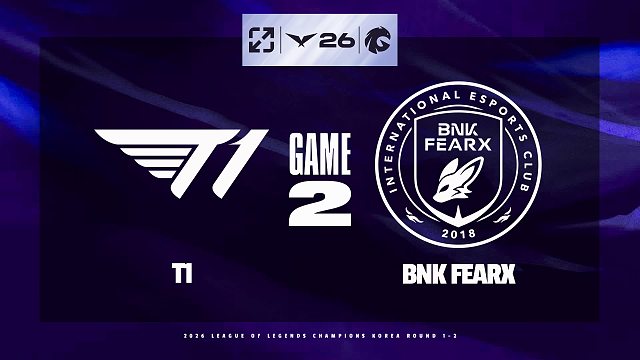 [LCK]【T1 vs BFX】第二局速看丨2026LCK第一轮丨20260426