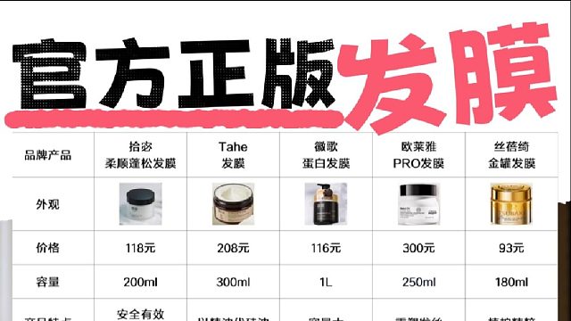 比较好用的发膜有哪款推荐？官方正版发膜！专家教你避雷