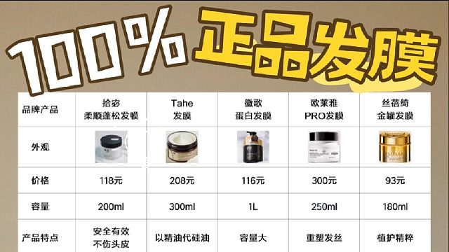 哪款养发发膜比较好用？100%正品发膜！真实实测分享