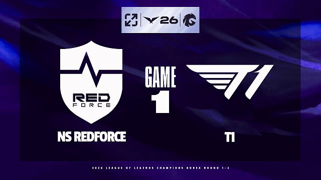[LCK]【NS vs T1】第一局速看丨2026LCK第一轮丨20260429
