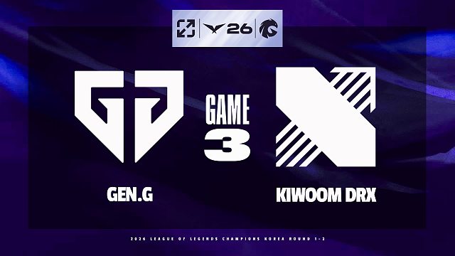 [LCK]【GEN vs KRX】第三局速看丨2026LCK第一轮丨20260430