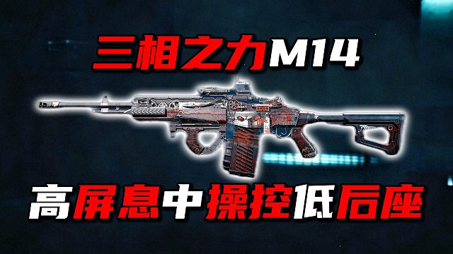 三相之力M14 高屏息 中操控 低后座 三角洲行动
