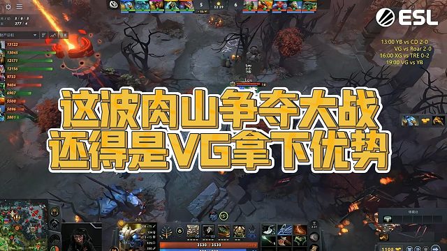 【Maybe】这波肉山争夺大战，还得是VG拿下优势