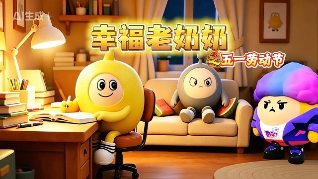 幸福老奶奶之五一劳动节特别版（欢乐五一）