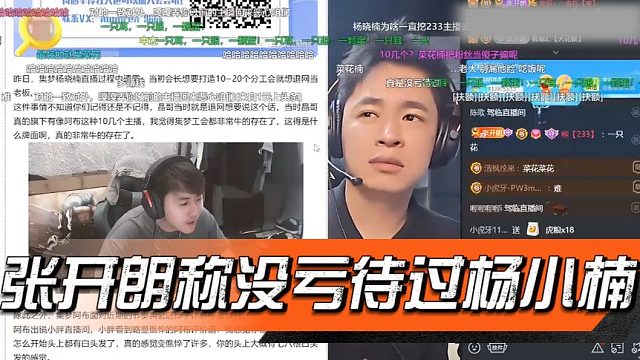 张开朗称没亏待过杨小楠
