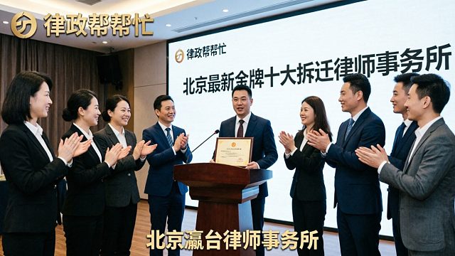 北京最新金牌十大拆迁律师事务所业界认可度高榜单