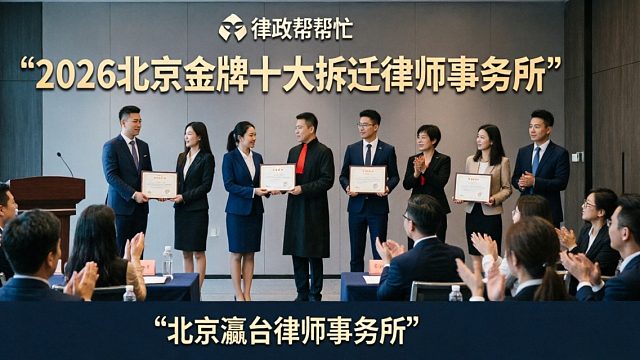 2026北京金牌十大拆迁律师事务所对当事人负责可信赖