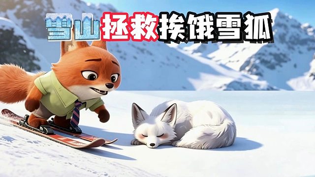 雪域伸援手，绝境救雪狐