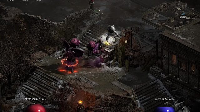 【战斗蜗牛】暗黑2术士3.2PTR-末日术士带铁魔版