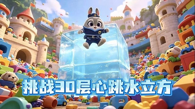 挑战蛋宝们推荐的地图（心跳水立方）