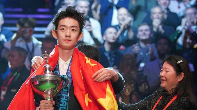 吴宜泽夺冠感谢父母一直陪伴！他们是自己的精神支柱！