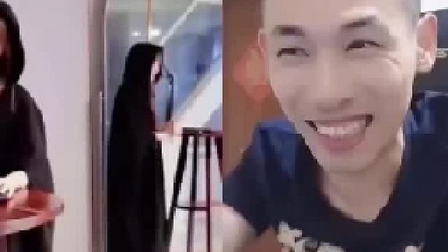 旭旭宝宝连麦会魔术的小姐姐！