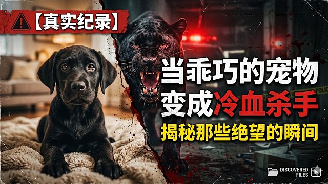 【真实纪录】当乖巧的宠物变成冷血杀手，揭秘那些绝望的瞬间