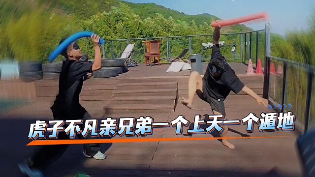 虎子不凡亲兄弟一个上天一个遁地