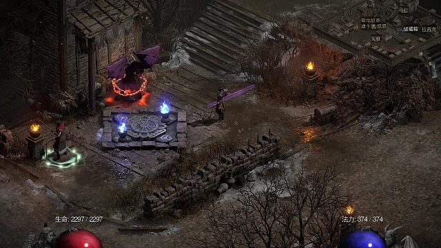 【战斗蜗牛】暗黑2DLC3.2版本-艾针版回响术士