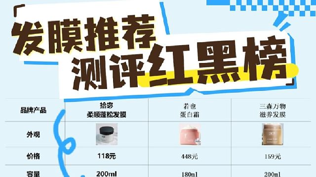 发膜选什么的好用？发膜推荐测评红黑榜！超深度分析