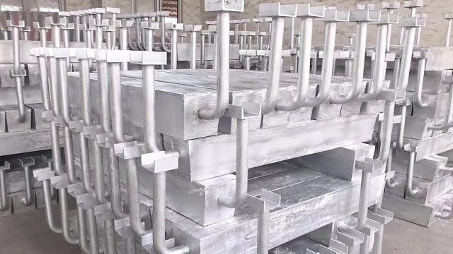 海水冷却系统用铝锌铟长条形合金牺牲阳极保护
