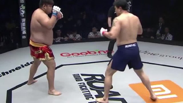 内蒙硬汉（敖日格勒），1回合KO两位韩国选手！