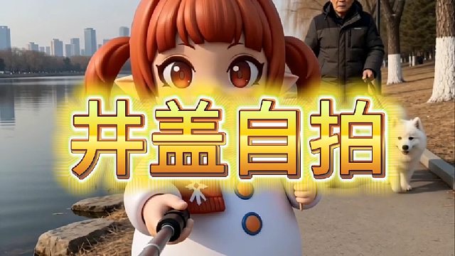 今天自拍遇到个大爷