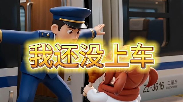 我还没上车呢喂