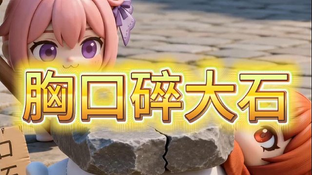 胸口碎大石