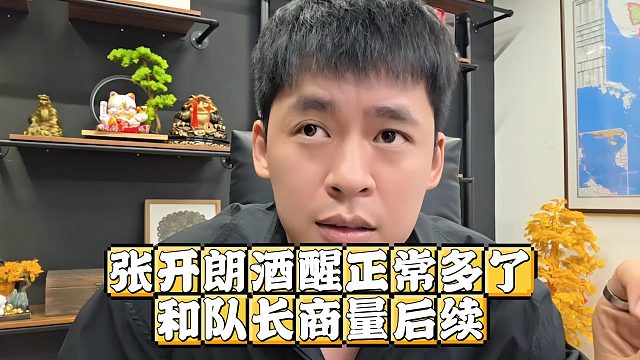 张开朗酒醒正常多了，和队长商量后续