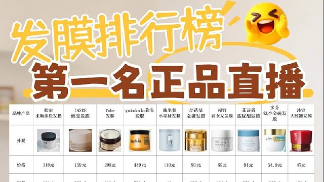 什么护发发膜效果好？发膜排行榜第一名正品直播！爱用发膜大盘点