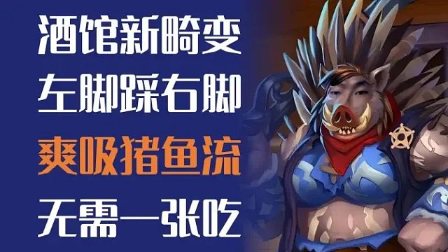 无需一张吃，爽吸猪鱼流，6本鱼的新养法！【酒馆战棋畸变】