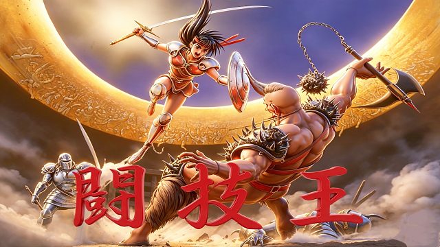 世嘉MD游戏《斗技王》，荻野真人设？那我不困了