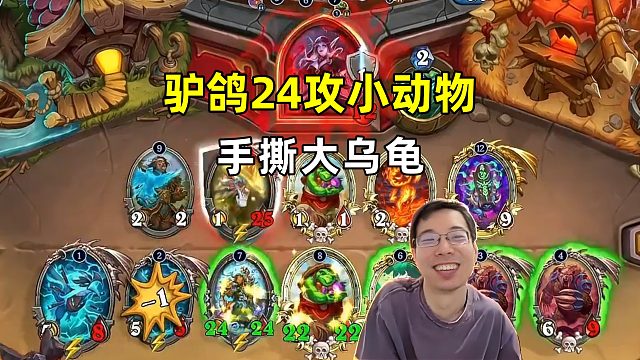 驴鸽：24攻小动物，手撕大乌龟！