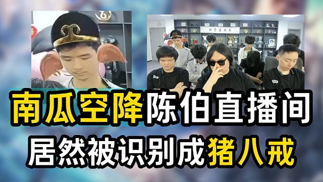 南瓜空间陈伯直播间，居然被系统识别成猪八戒