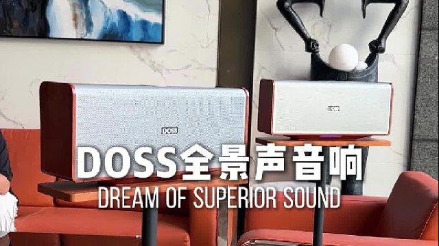 谁能拒绝高颜值的DOSS全景声音响