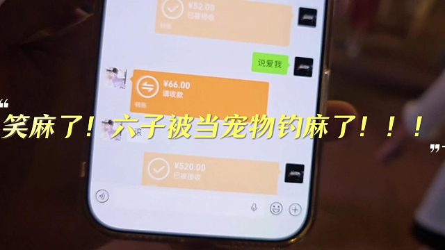 酷哥看六子和妹妹的聊天记录！六子是真喜欢这妹妹！