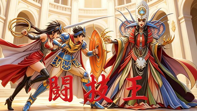 把女王定住，我要进攻，世嘉MD游戏《斗技王》完结